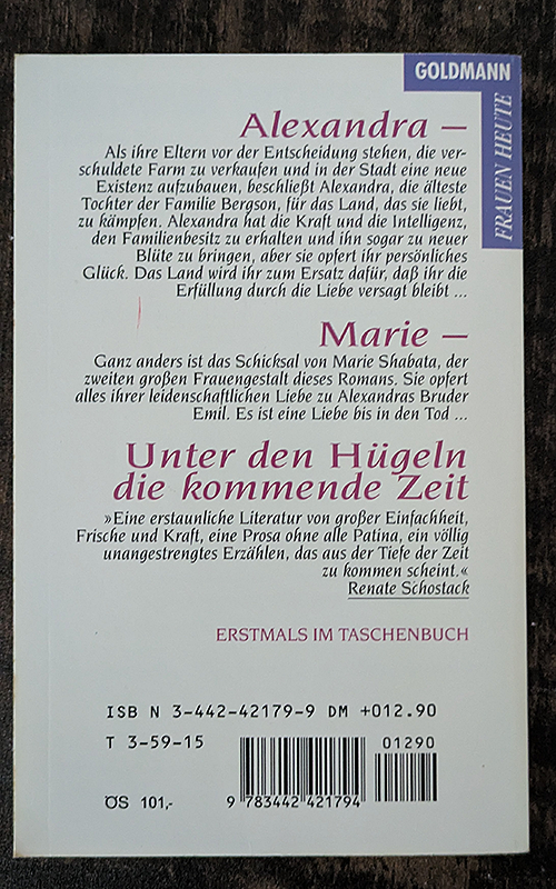 Unter den Hügeln die kommende Zeit